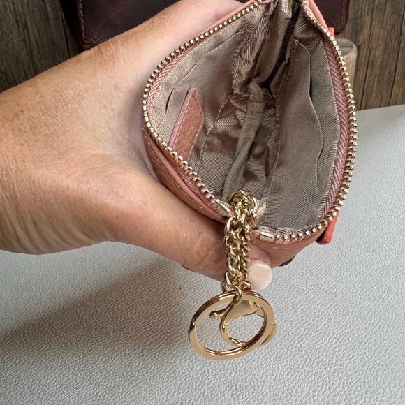 Flower Coin Purse Wallet Genuine Leather Wallet NEW FAST SHIP - Picture 4 of 4